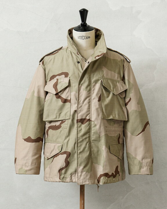楽天市場】実物 新品 デッドストック 米軍 M-65フィールドジャケット 3 