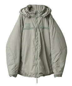 TENNIER INDUSTRIES社製 米軍 ECWCS GEN III LEVEL 7 ジャケット Climashield APEX MADE IN USA【クーポン対象外】【I】｜メンズ アウター ミリタリー 大きいサイズ レベル7 グレー 中綿 パーカ 防寒 保温 アメリカ製 おしゃれ