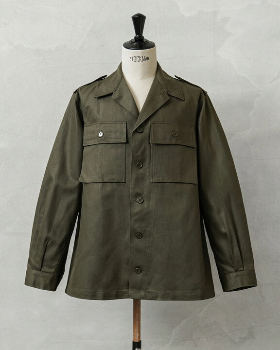 楽天市場】実物 新品 デッドストック オランダ軍 HBT（ヘリンボーン 