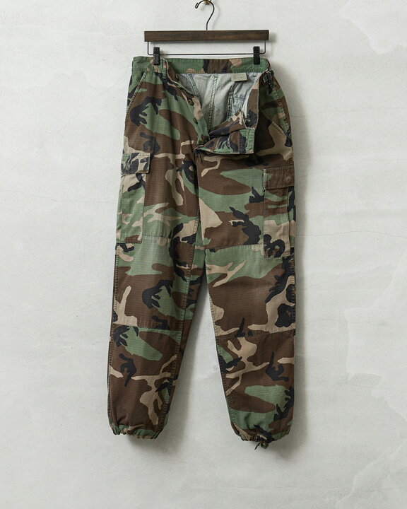 楽天市場】実物 USED 米軍 BDU WOODLAND CAMO リップストップ カーゴ 