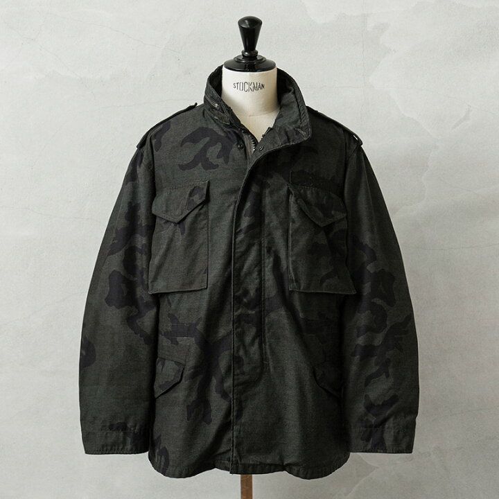 楽天市場】実物 USED 米軍 M-65 フィールドジャケット WOODLAND CAMO 
