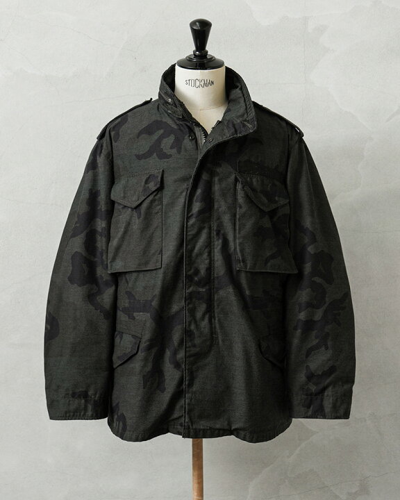楽天市場】実物 USED 米軍 M-65 フィールドジャケット WOODLAND CAMO 