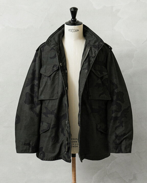 楽天市場】実物 USED 米軍 M-65 フィールドジャケット WOODLAND CAMO 