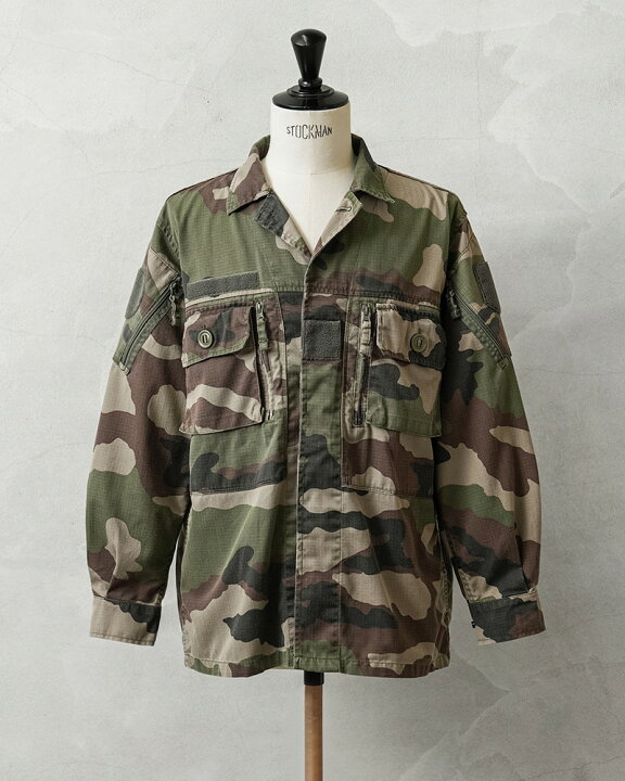 楽天市場】実物 USED フランス軍 リップストップ フィールドジャケット 