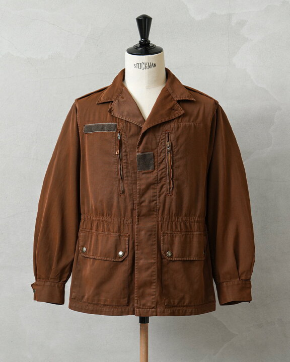 楽天市場】実物 USED フランス軍 F-1 ジャケット BROWN染め【クーポン 