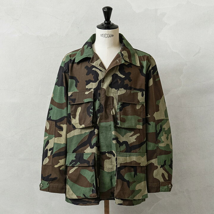 楽天市場】実物 新品 デッドストック 米軍 BDU WOODLAND CAMO 