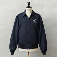 実物 USED 米軍 U.S.AIR FORCE ライトウェイトジャケット ライナー付き EMBROIDERED LOGO