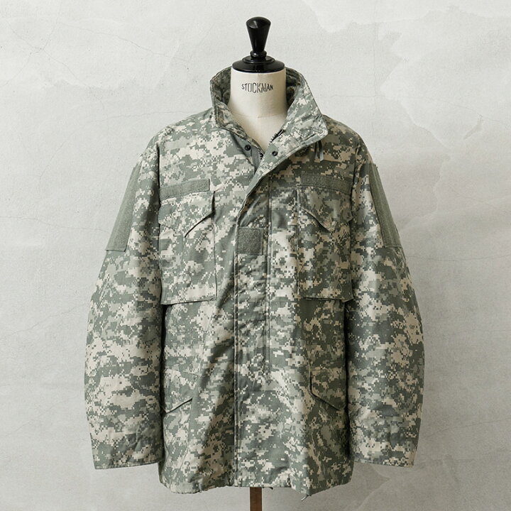 USA製 実物 米軍 M-65 UCP フィールドジャケット S-R デジカモ ACU ミリタリージャケット アメリカ製 D148 - 札幌  ビンテージ 古着屋 BRIDGE（ブリッジ） ビンテージ古着 通販サイト | オンラインストア 2009" 米軍実物 ARMY ACUジャケット M-R 難燃 FR　783
