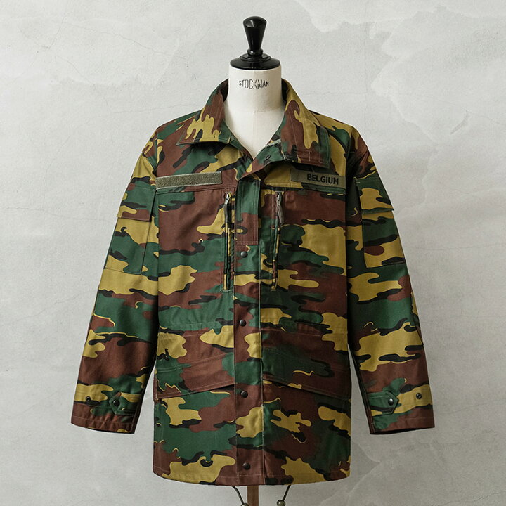 楽天市場】実物 新品 デッドストック ベルギー軍 M-90 ジグソーカモ 