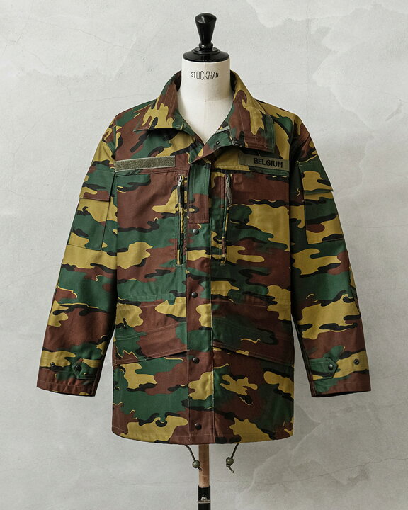 楽天市場】実物 新品 デッドストック ベルギー軍 M-90 ジグソーカモ 