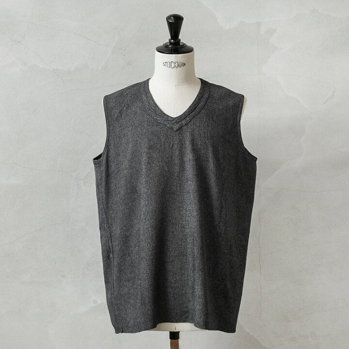 楽天市場】☆実物 新品 デッドストック フランス軍 リネンベスト GRAY 