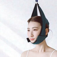 おうちでのび～る 首ベルト ネック牽引ベルト ネックストレッチャー ネックハンガーベルト 家庭用 調節可…