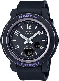 【BGA-290DR-1AJF】CASIO　カシオ　腕時計　BABY-G　ベビージー　10気圧防水アナログ　デジタル　アナデジ　デジアナ 　レディース　ブラック