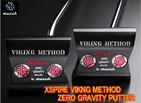 【NEW・送料無料】ムジーク Muziik XSPIRE Viking Method PUTTER バイキングメソッド パター 新品！