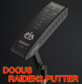【激レア・送料無料】HARAKEN ドゥーカス DOCUS JET Black PUTTER RAIDEN2 (ライデン2) パター 新品！