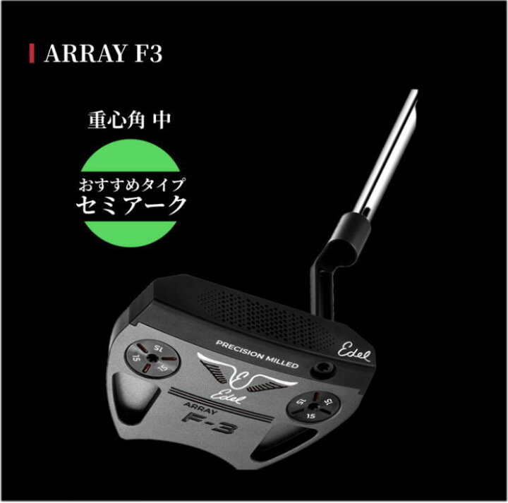 楽天市場】【激レア・送料無料】EDEL GOLF イーデルゴルフ ARRAY 