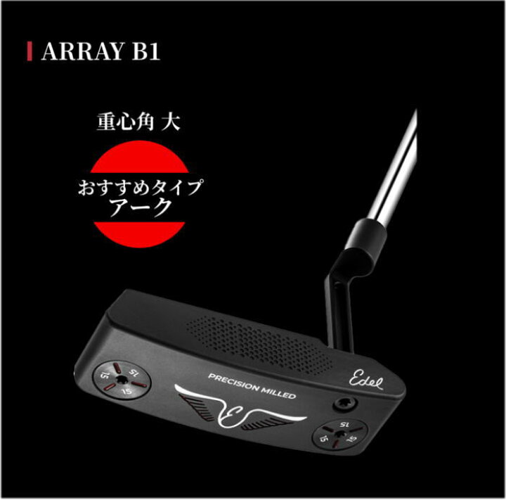 楽天市場】【激レア・送料無料】EDEL GOLF イーデルゴルフ ARRAY 