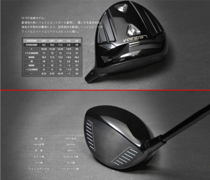 楽天市場】【NEW】JBEAM ジェイビーム LEIZAM DRIVER HEAD レイザム 