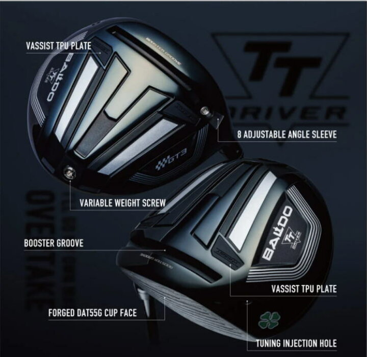 楽天市場】【NEW】BALDO バルド 2024モデル TT DRIVER GT2 DEEP FACE 