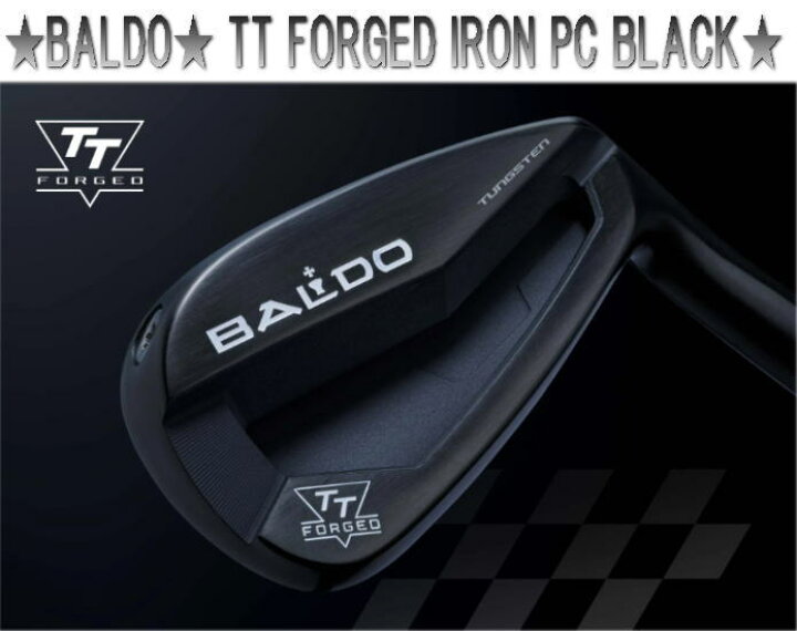 楽天市場】【送料無料】2024 BALDO TT FORGED IRON PC BLACK POCKET 