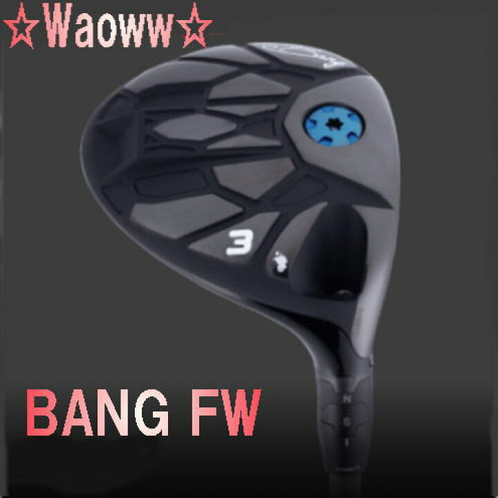 楽天市場】【NEW】WAOWW BANG FW ワオ バン フェアウェイウッド ヘッド 