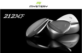 【激レア】ミステリー MYSTERY 212MF WEDGE ウェッジ 黒染めノーメッキ へッド単体 +カスタムシャフト装着！