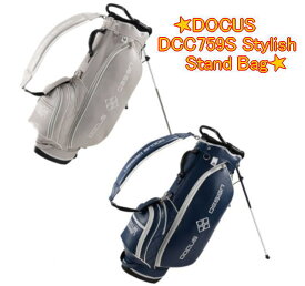 【NEW】HARAKEN ドゥーカス DOCUS DCC759 Stylish Stand Bag 2022モデル スタイリッシュスタンドキャディバッグ 9型 新品！