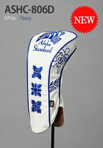 【最新モデル!!】アロハスタンダード Aloha Standard ASHC-806D White/Navy ドライバー用 ヘッドカバー 新品!