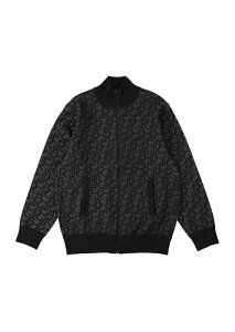 lC1PIU1UGUALE3 113 GOLF KNIT TRACK JACKET EmsDEmEO@[g St Ems Y jbgWPbg BLACK ubNyGRK087-GCU002z