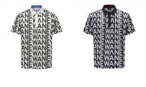 NEWANEW MEN SM LOGO PATTERN SHORT T-SHIRT Aj[ St Y Sp^[ |Vc AGFMMTS53