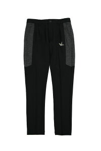 NEWE[1PIU1UGUALE3 113 GOLF TUCK PANTS EmsDEmEO@[g St Y O pc BLACK ubNyGRP196-GPU016-99z