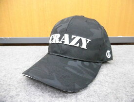 【NEW・即納】CRAZY クレイジー CAP カモフラ キャップ BLACK 新品！