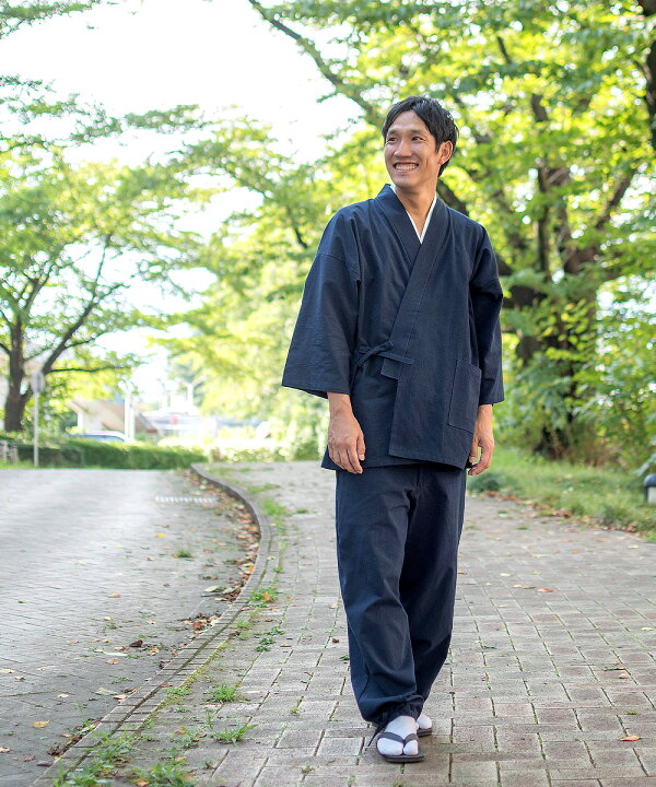 楽天市場】作務衣 1051 たてスラブ作務衣 日本製 和粋庵通年 父の日 