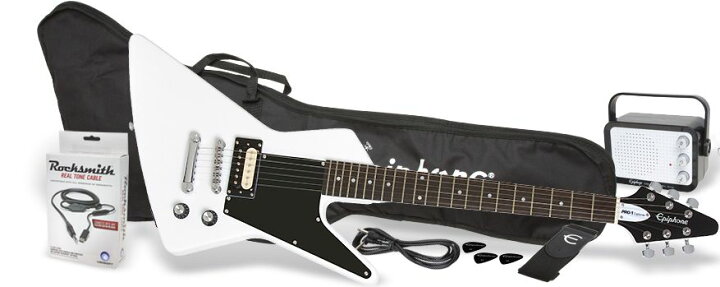 楽天市場】Epiphone PRO-1 Explorer Performance Pack/Alpine White 