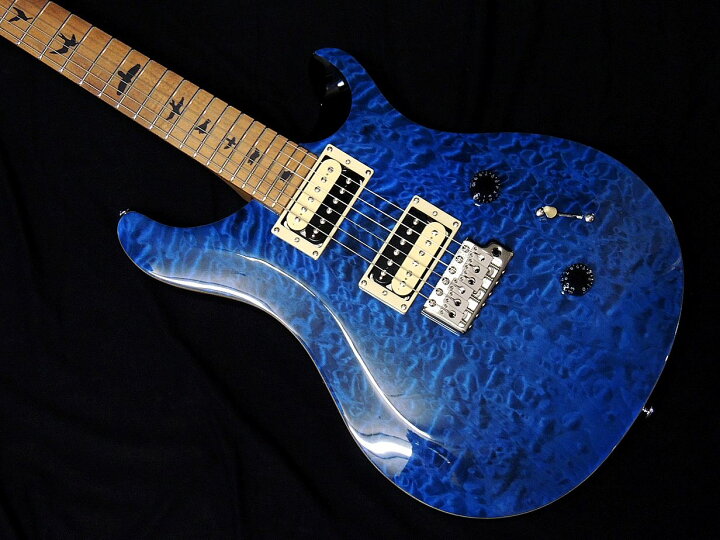 楽天市場】PRS SE Custom 24 RSTM Roasted Maple Limited BN Blue 