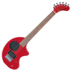 FERNANDES ZO-3 '19 RED W/SC フェルナンデス アンプ内蔵ミニギター レッド【送料無料】【楽天ランキング入賞】