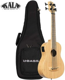 KALA UBASS-BMB-FS u-bass Solid Bamboo カラ オールソリッドバンブーボディ ウクレレベース ケース付属【送料無料】【祝!!楽天ランキング1位】