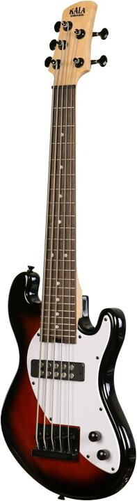 楽天市場】KALA UBASS-SB5-TB-FS Sunburst Solid Body U・BASS カラ U 