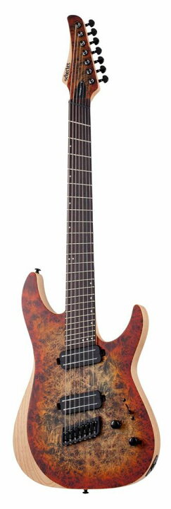楽天市場】Schecter AD-REAPER-7-MS マルチスケール SIB Satin Inferno  