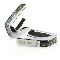 Thalia Capos タリア カポ Exotic Shell Series DRAGON ABALONE Chrome ギター 12インチフレッドパッド付…