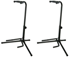 【ポイント3倍】ARIA ギタースタンド 2本セット GS-2003B エレキギター エレキベース アコースティックギター 兼用 アリア【送料無料】【あす楽】【祝!!楽天ランキング1位】