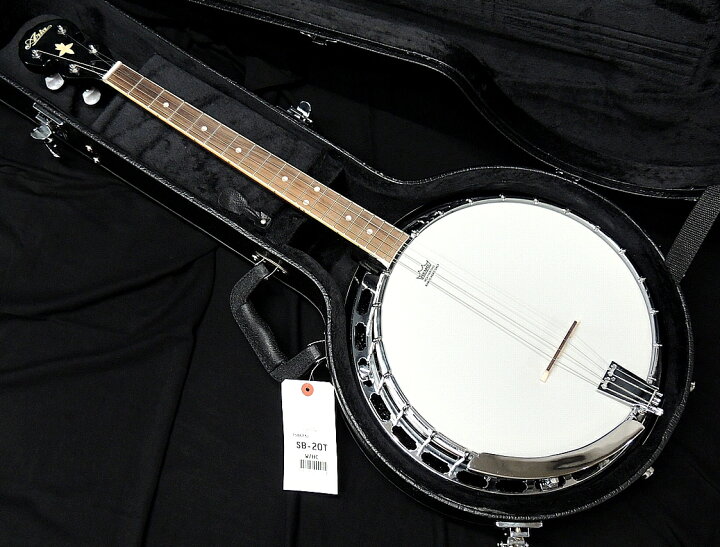 楽天市場】ARIA SB-20T アリア 4弦 テナー バンジョー REMO Banjo Head 