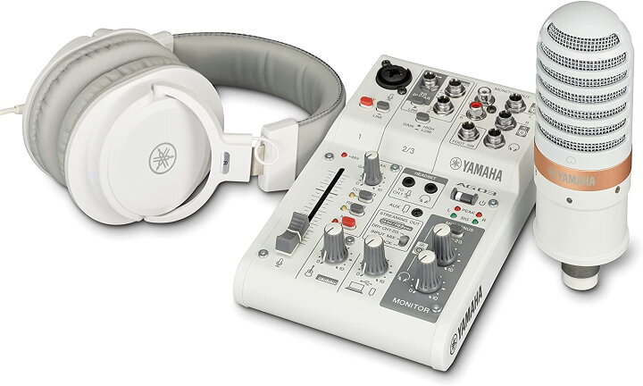 楽天市場】YAMAHA AG03MK2 W LSPK ホワイト ヤマハ 3チャンネル 