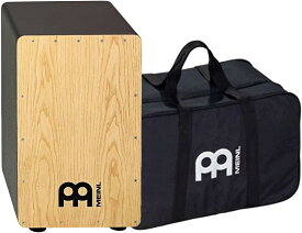 【ポイント3倍】MEINL Percussion マイネル カホン MCAJ100BK-AS+ 純正ギグバッグ付き アッシュ打面【送料無料】