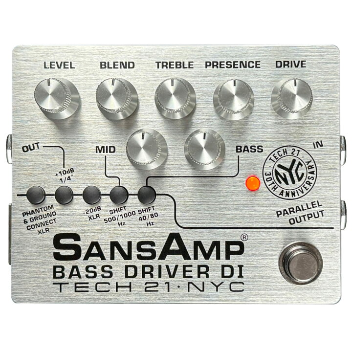 楽天市場】Tech21 BASS DRIVER DI 30TH サンズアンプ ベースドライバー 