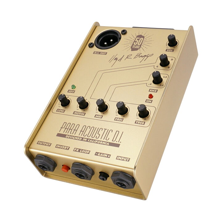 楽天市場】L.R.BAGGS 50th Anniversary Gold Para Acoustic D.I. LR 