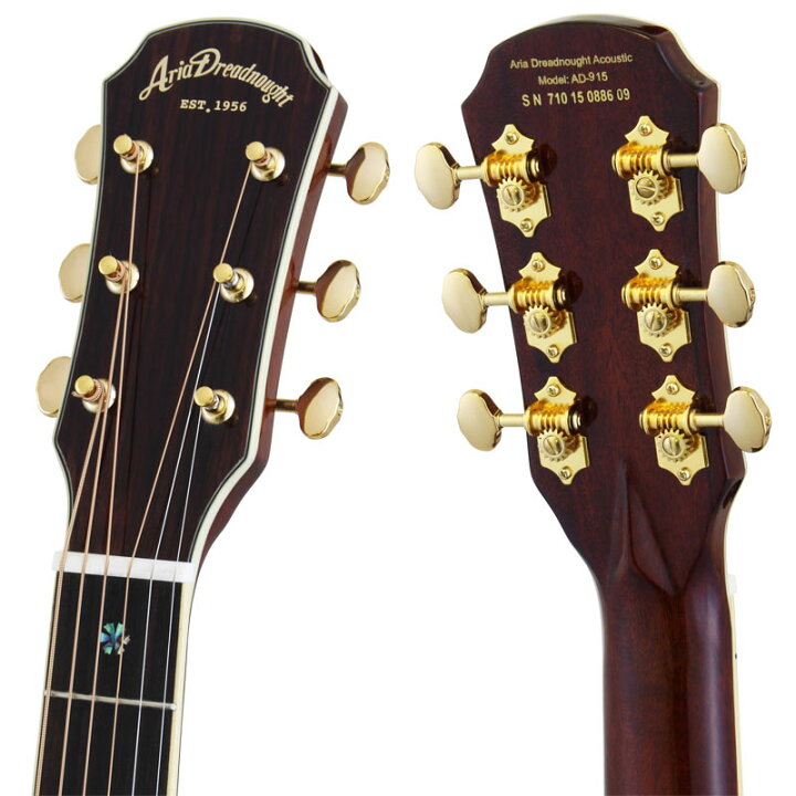 楽天市場】ARIA AD-915 N ナチュラル オール単板 アリア 