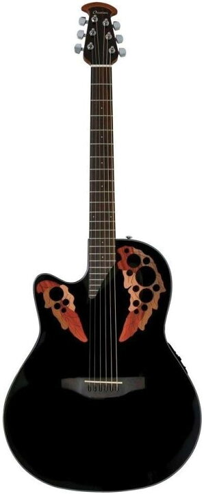 楽天市場】OVATION CE44L-5-G BLK Celebrity Elite Black レフティ 