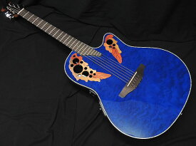 Ovation CE44P-8TQ-G Celebrity Elite Plus Transparent Blue Quilt Maple オベーション ブルー エレアコ アコースティックギター 【送料無料】【楽天ランキング入賞】