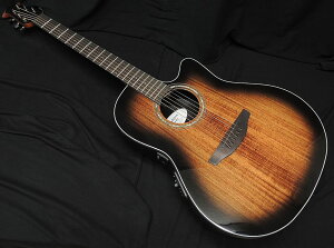 OVATION CS24P ABLKW 2023 Limited Edition Celebrity Exotic Mid Depth �I�[�X�g�����A���E�u���b�N�E�b�h �I�x�[�V���� �Z���u���e�B �A�R�[�X�e�B�b�N�M�^�[ �G���A�R�y���������z�y���萶�Y���f���z